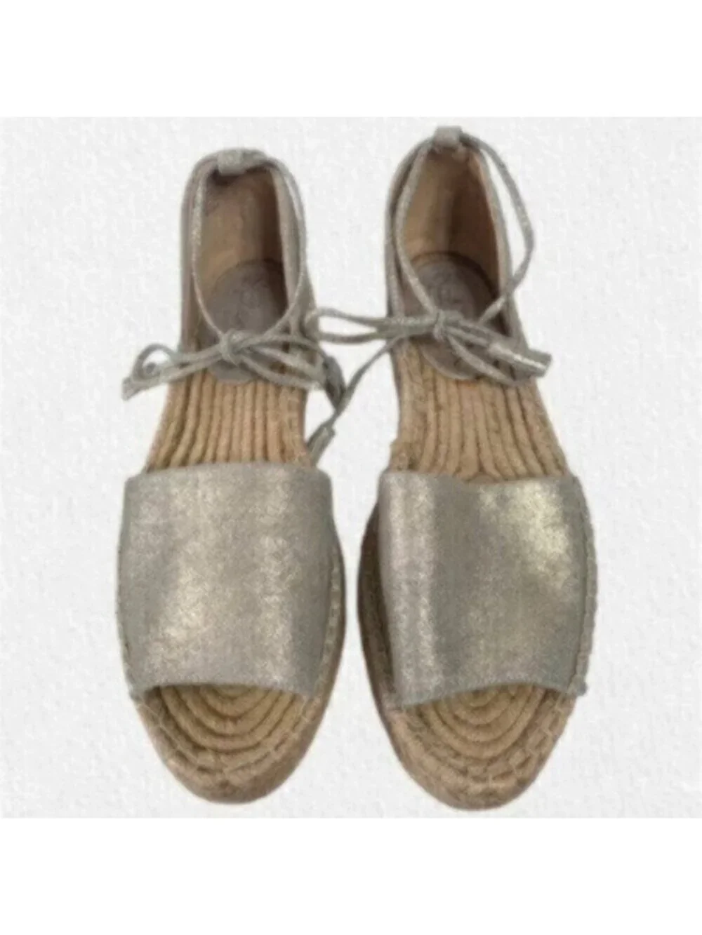 Splendid Edna Gold Tone Espadrilles